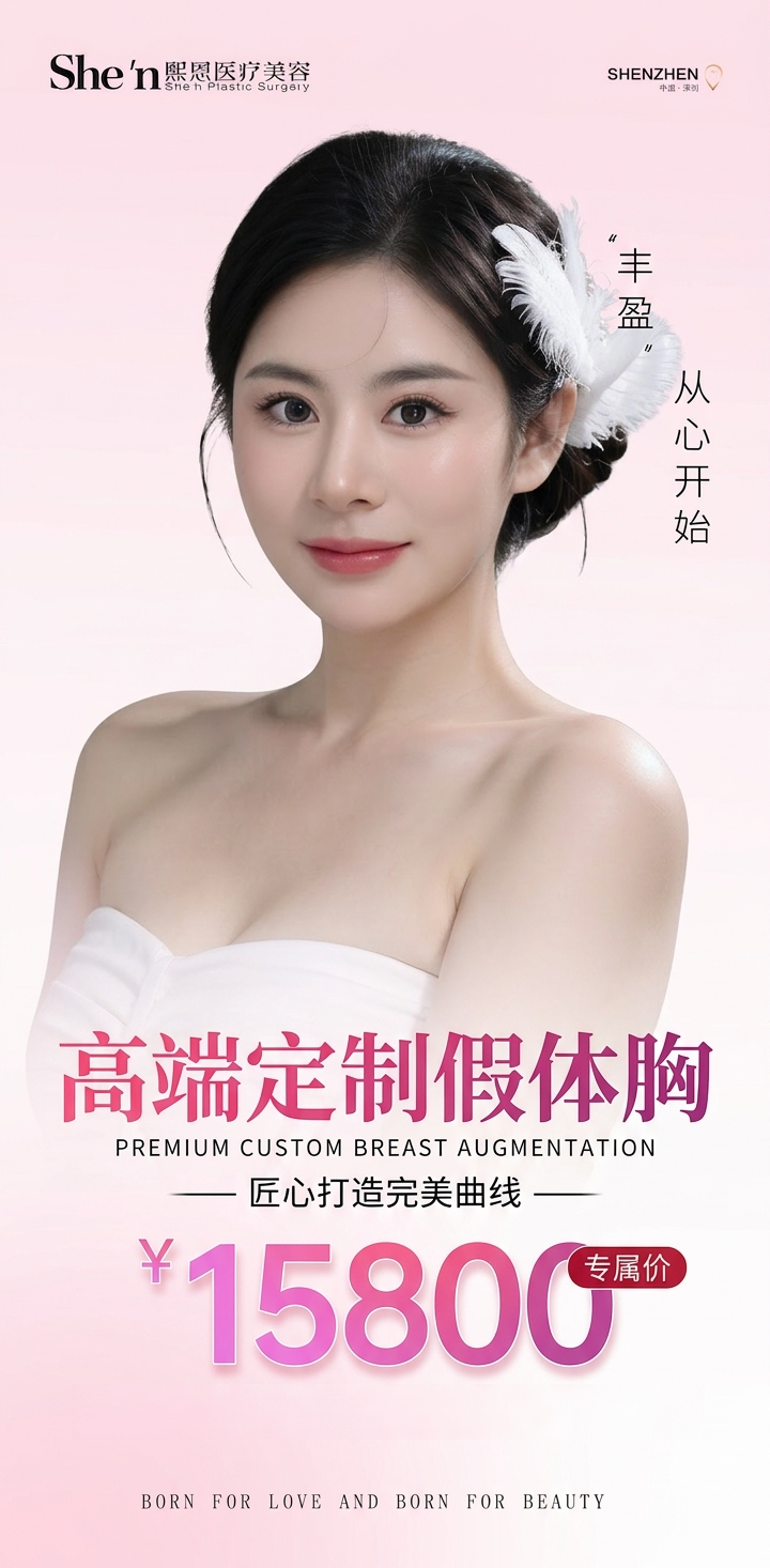 高端定制假体胸